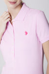 Polo a maniche corte in cotone micropiquet stretch
