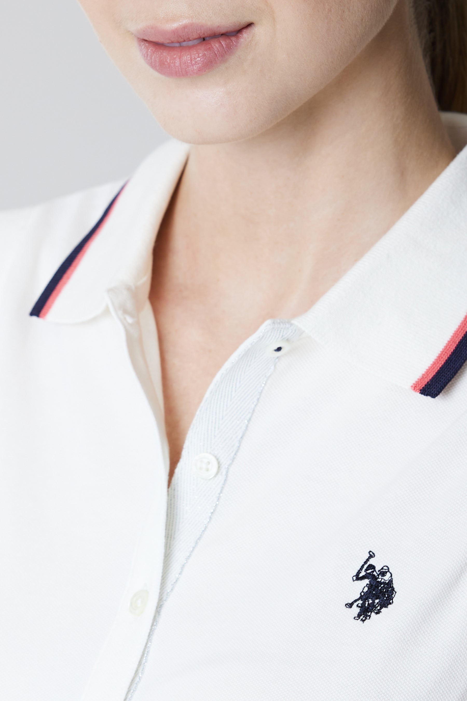 Abito smanicato in cotone stretch micropiquet