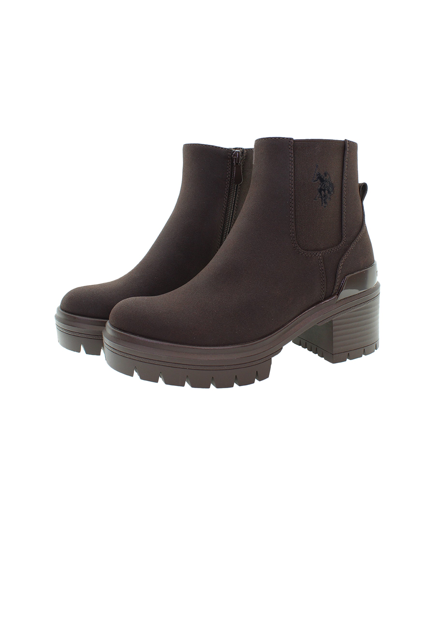 Stivaletto Haley con carrarmato e tacco