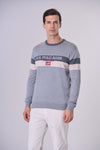 Maglia misto cotone cashmere con ricamo U.S. Polo Assn.