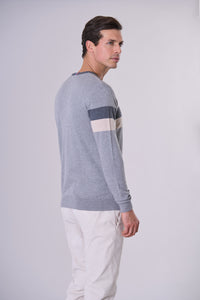 Maglia misto cotone cashmere con ricamo U.S. Polo Assn.