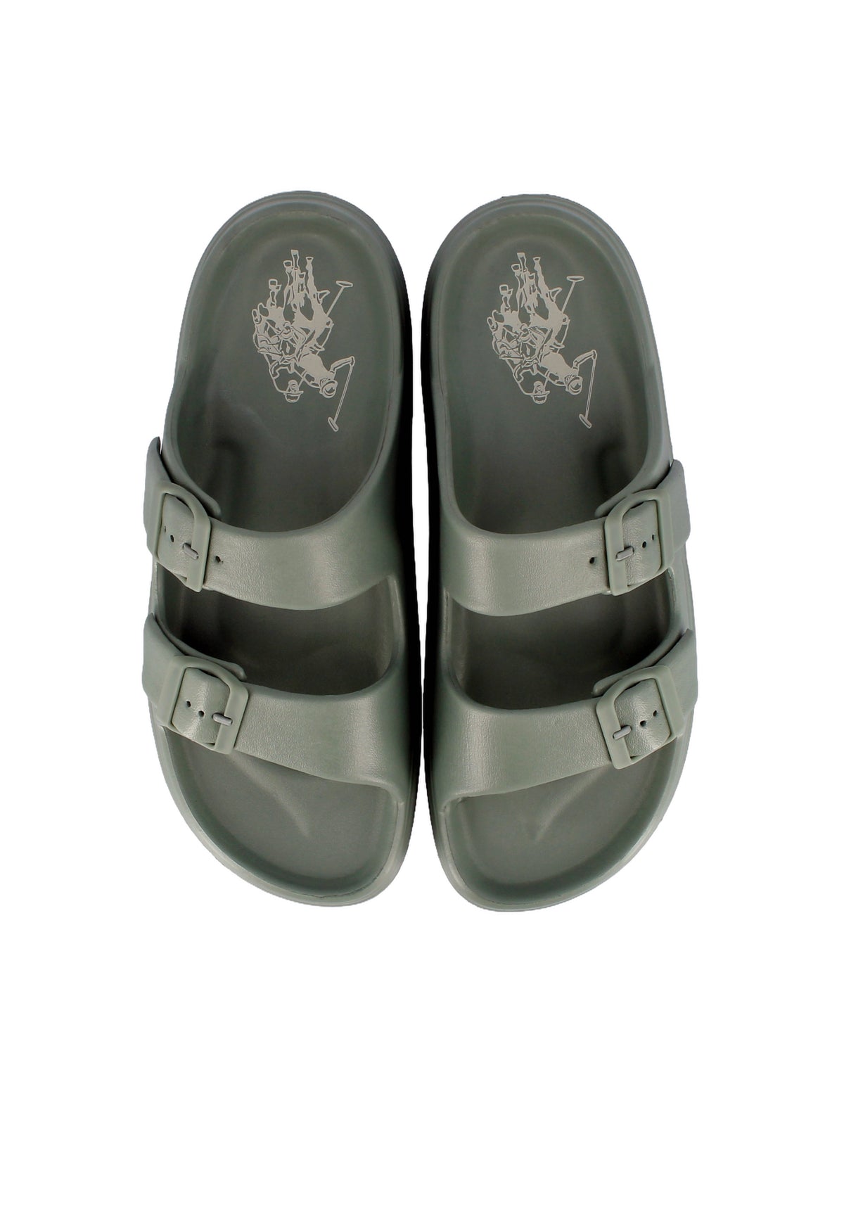 Ciabatta da uomo con doppia fascia regolabile