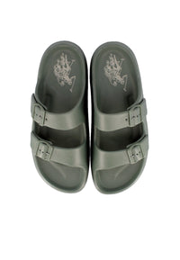 Ciabatta da uomo con doppia fascia regolabile