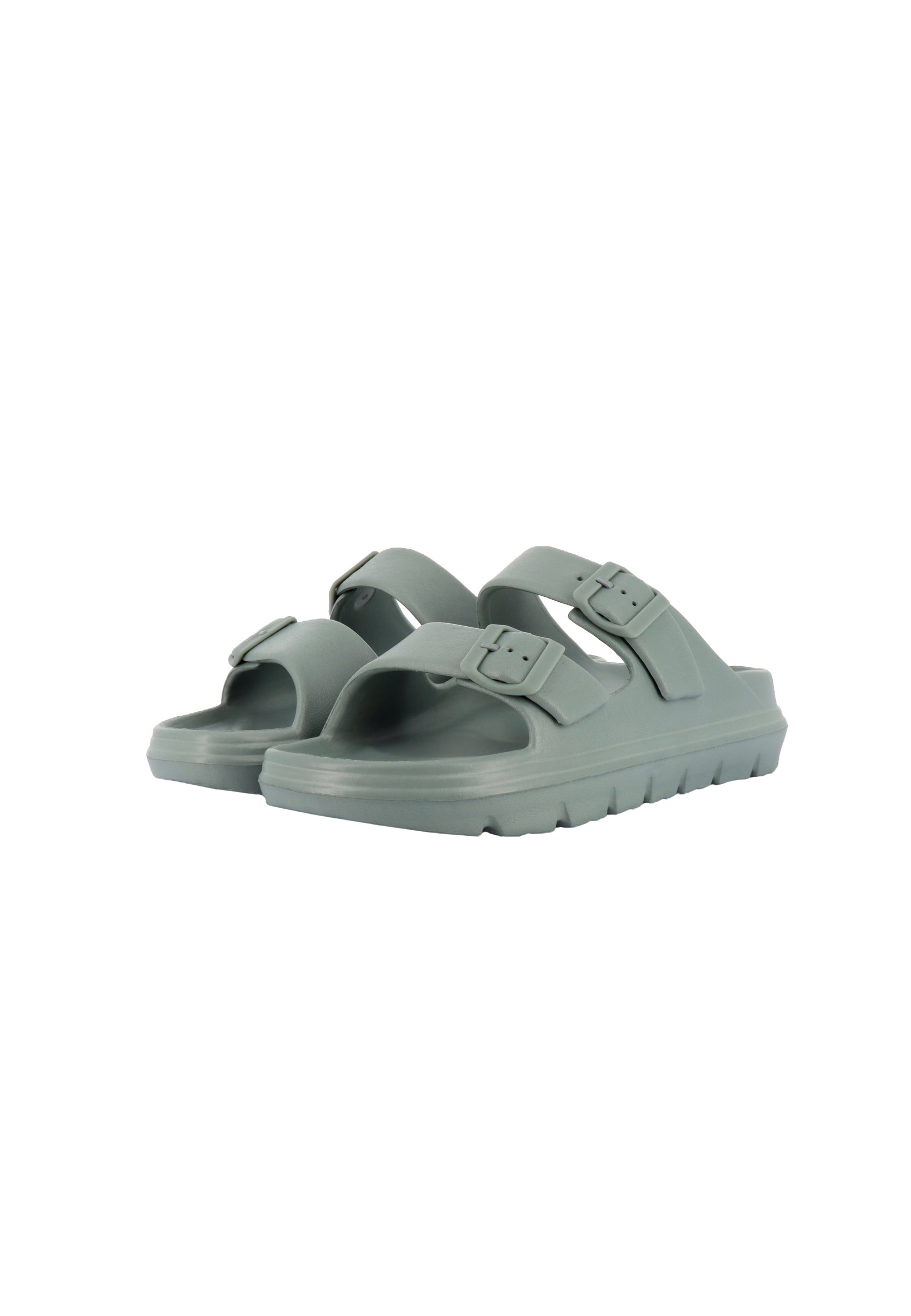 Ciabatta da uomo con doppia fascia regolabile