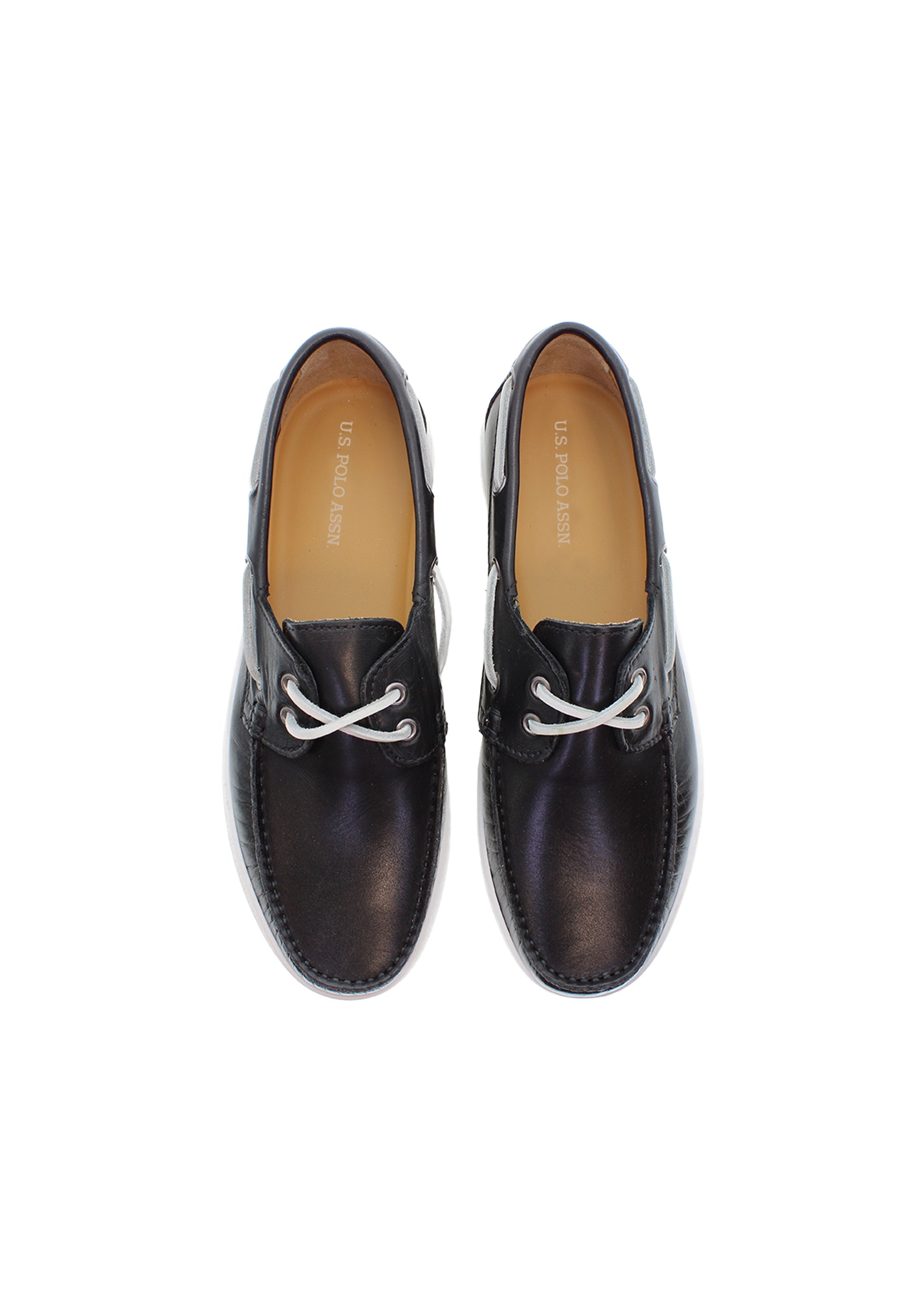 Mocassino da uomo in pelle U.S. Polo Assn.