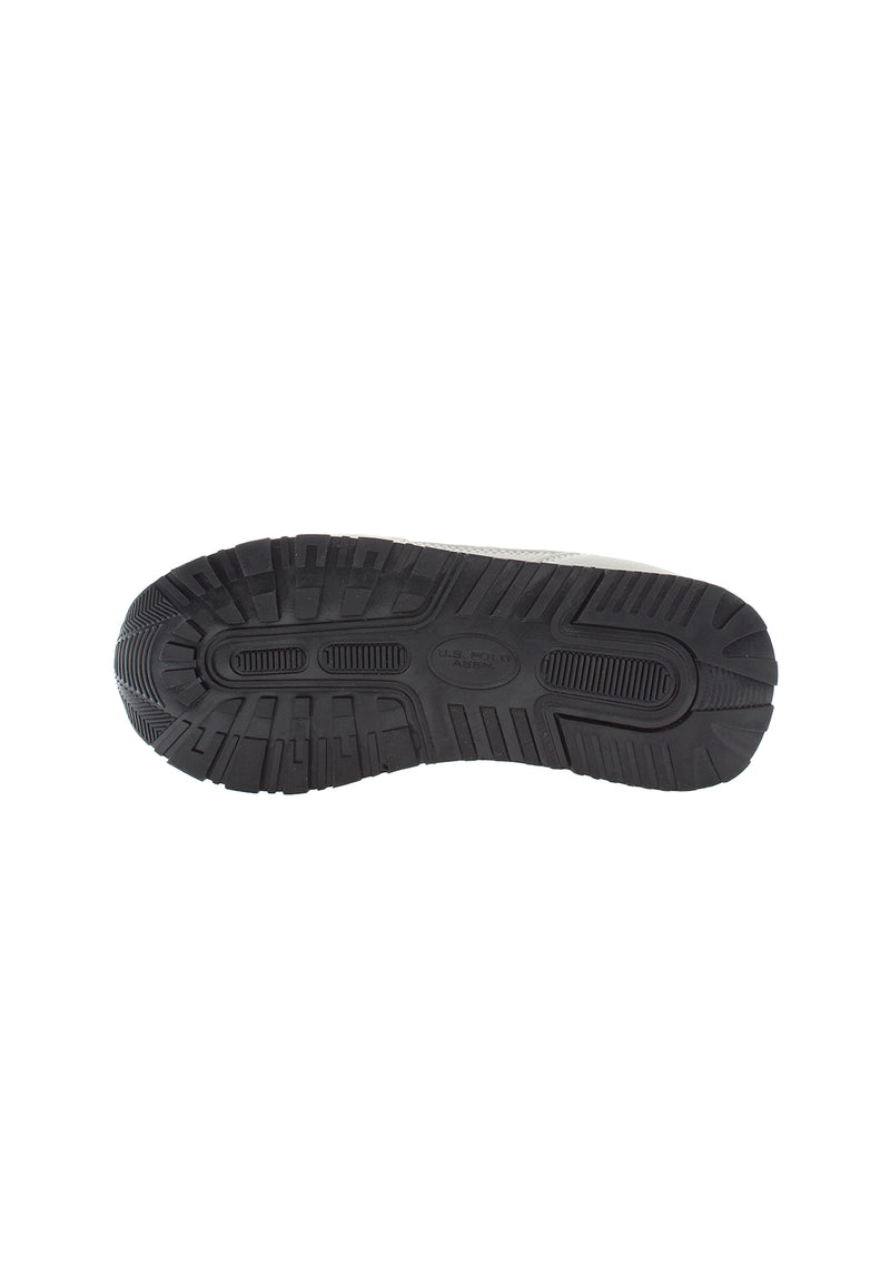 Sneaker da bambina in nylon, poliuretano e suede U.S. Polo Assn.