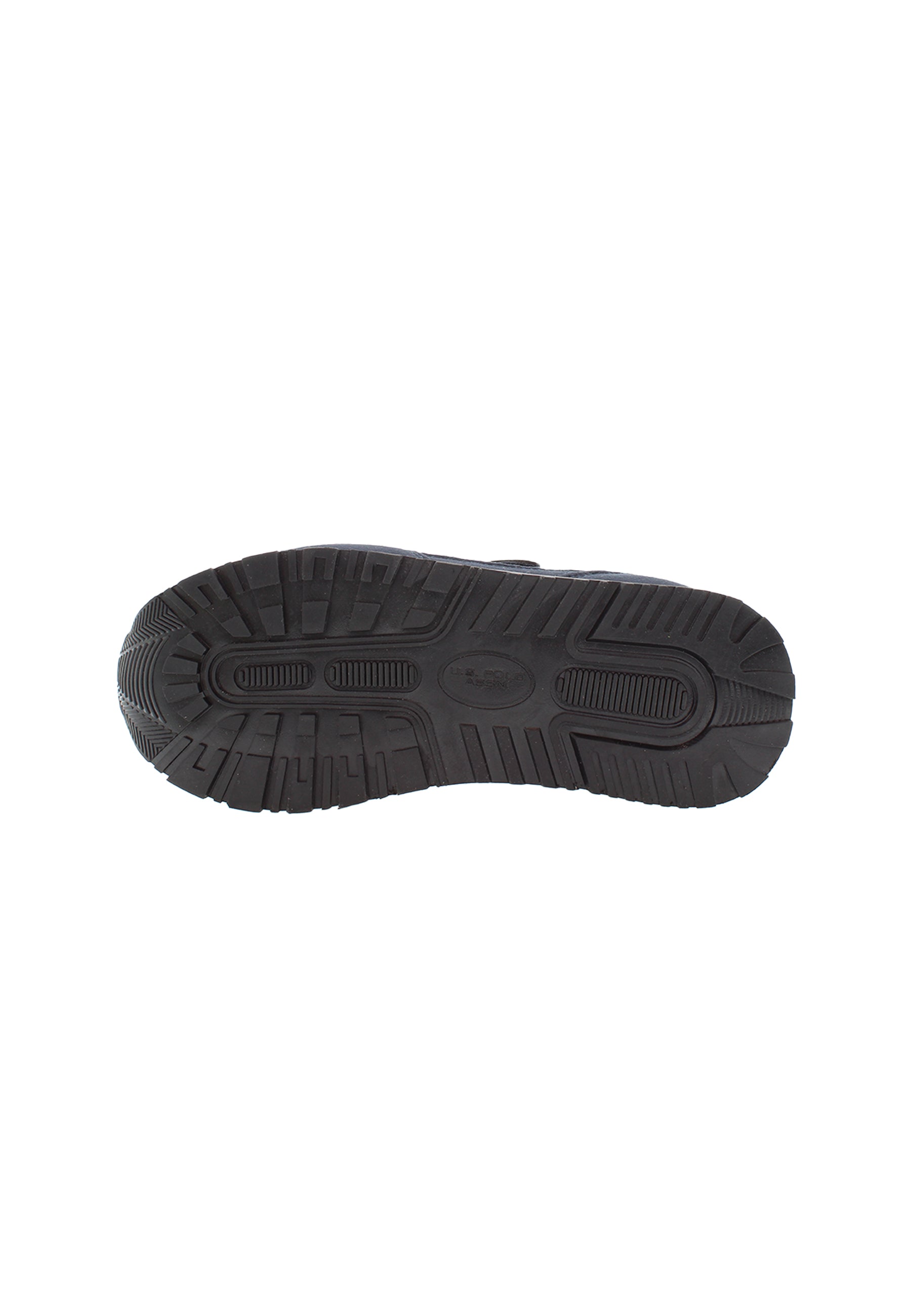 Sneaker da bambino in nylon, poliuretano e suede U.S. Polo Assn.