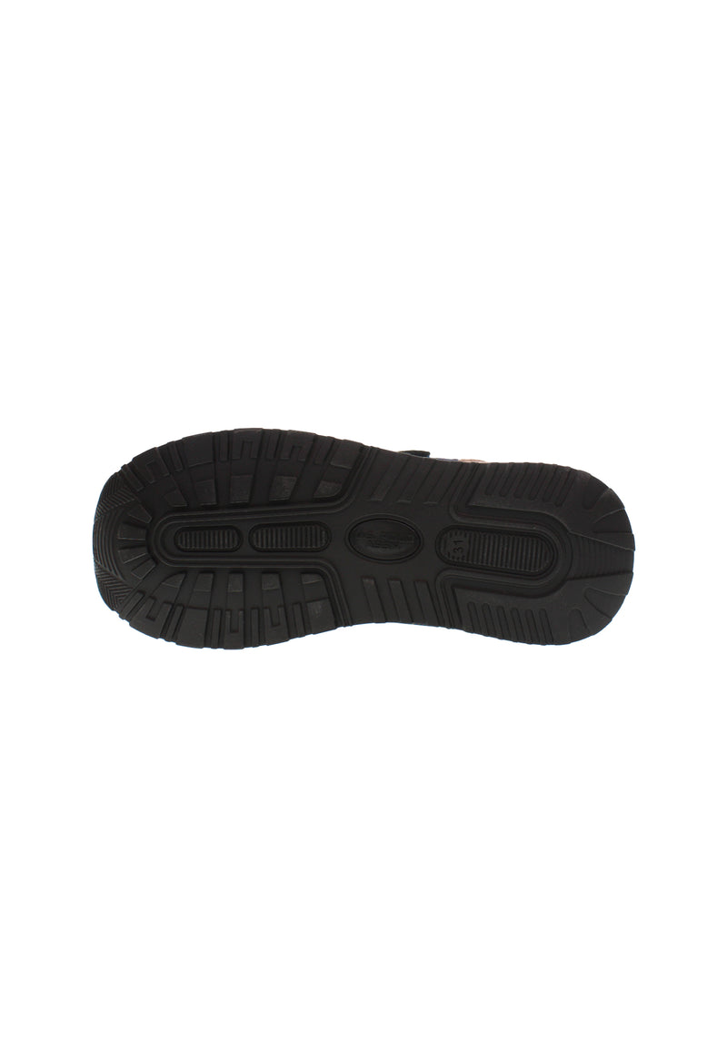 Sneaker da bambino in nylon, poliuretano e suede U.S. Polo Assn.