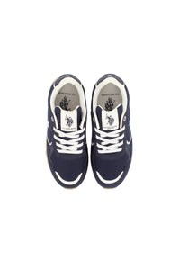 Sneaker Nobik da bambino con pannelli sagomati e dettagli a contrasto