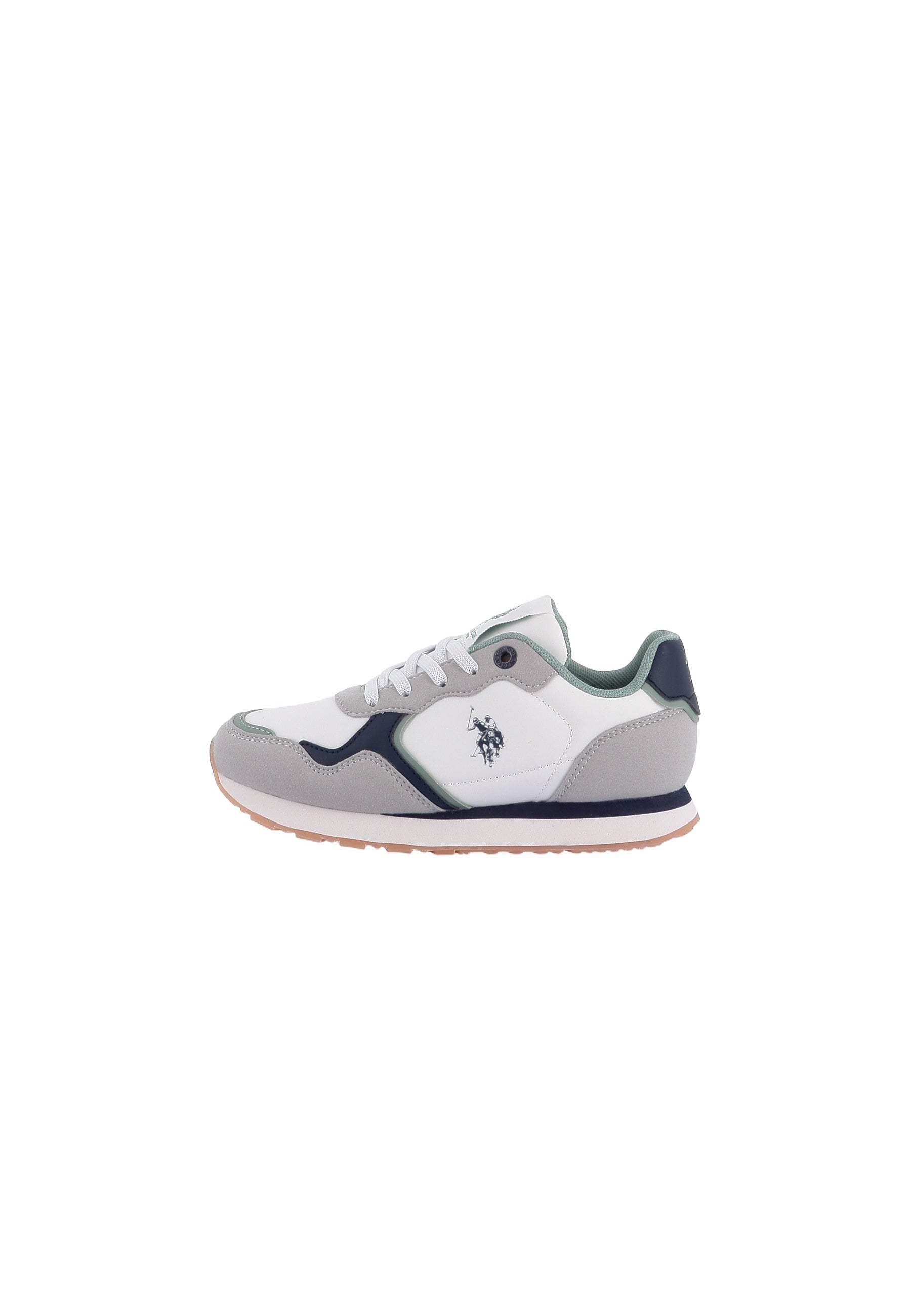 Sneaker Nobik da bambino con pannelli sagomati e dettagli a contrasto