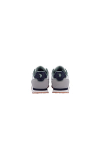 Sneaker Nobik da bambino con pannelli sagomati e dettagli a contrasto