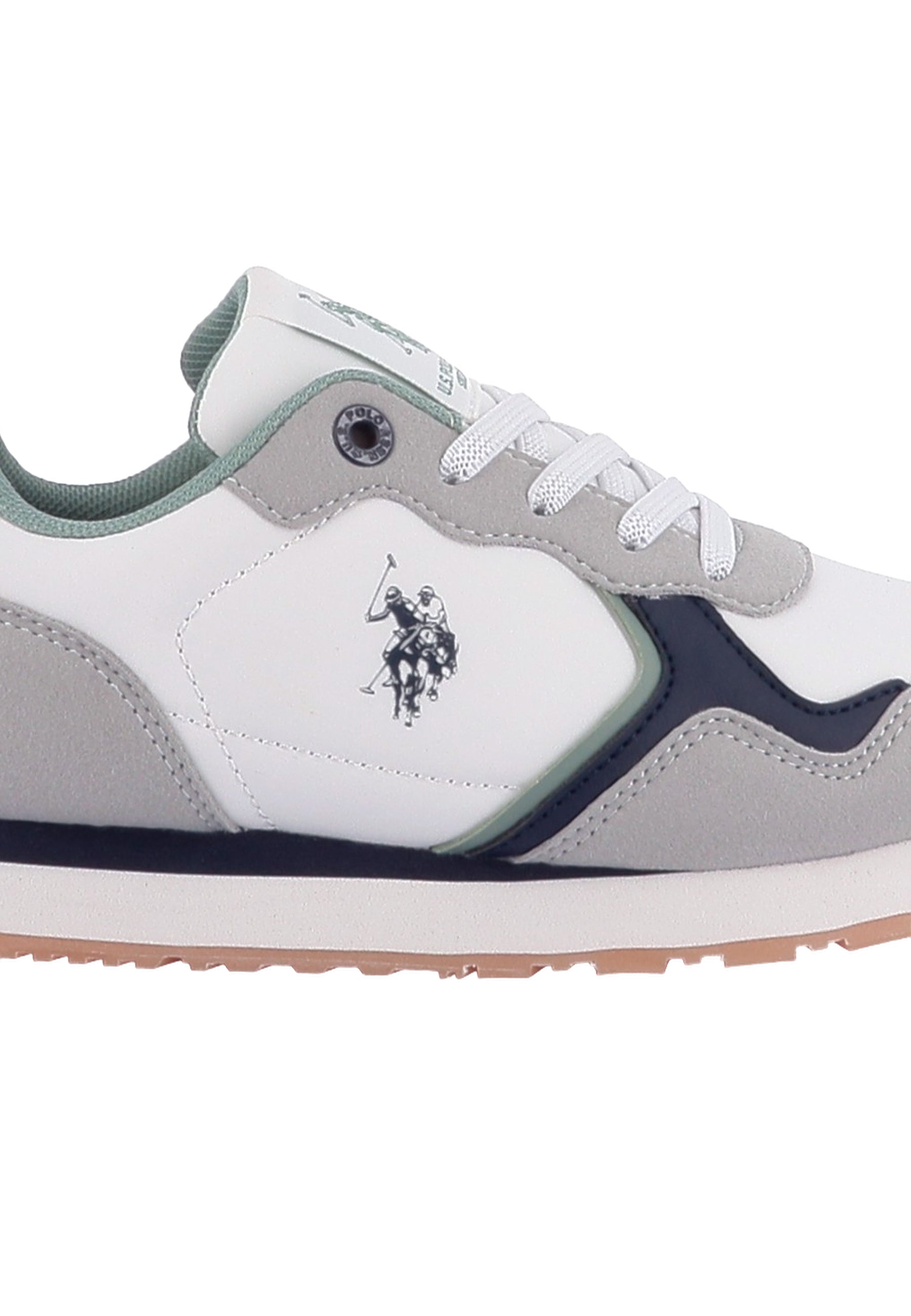Sneaker Nobik da bambino con pannelli sagomati e dettagli a contrasto