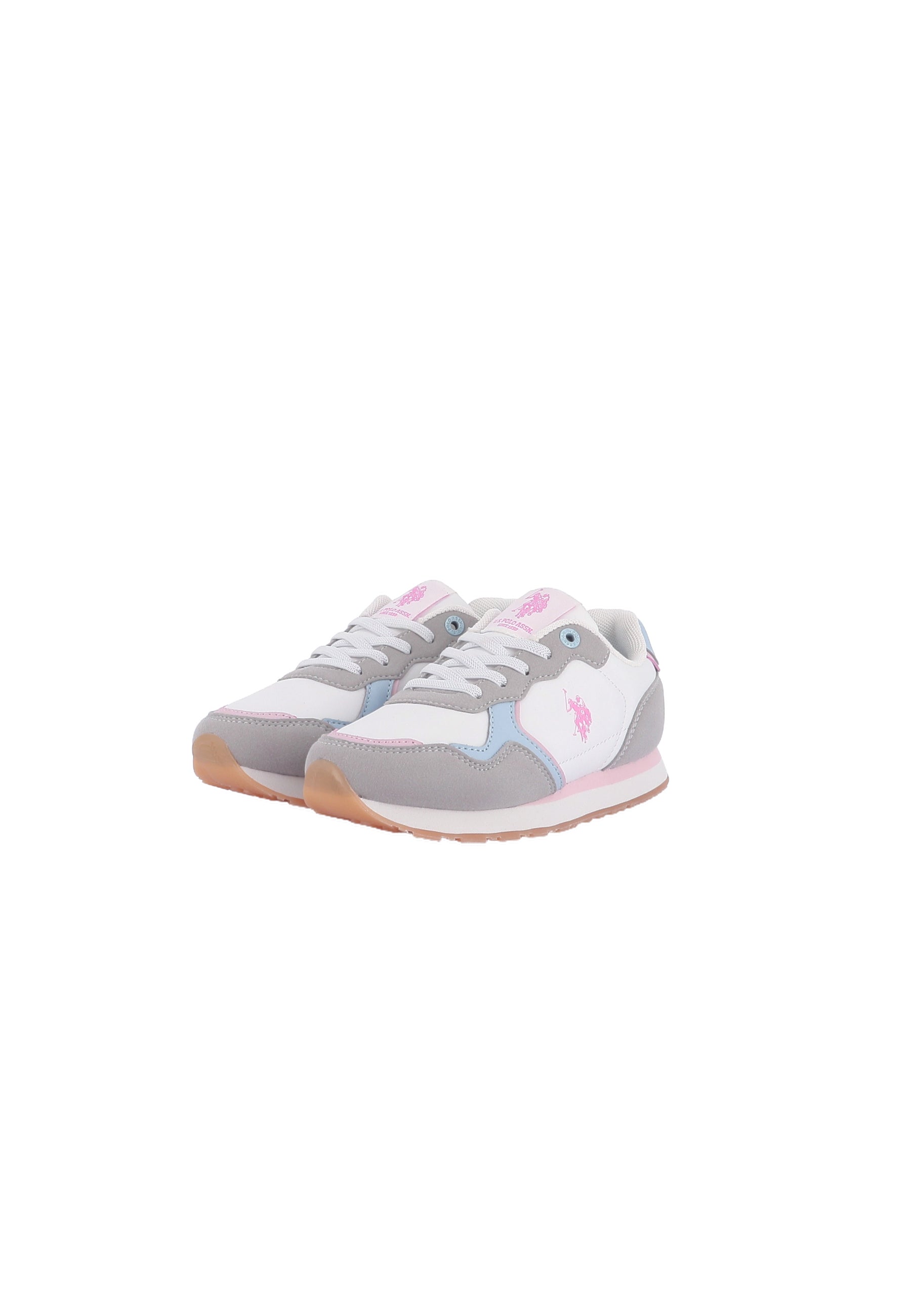 Sneaker Nobik da bambino con pannelli sagomati e dettagli a contrasto
