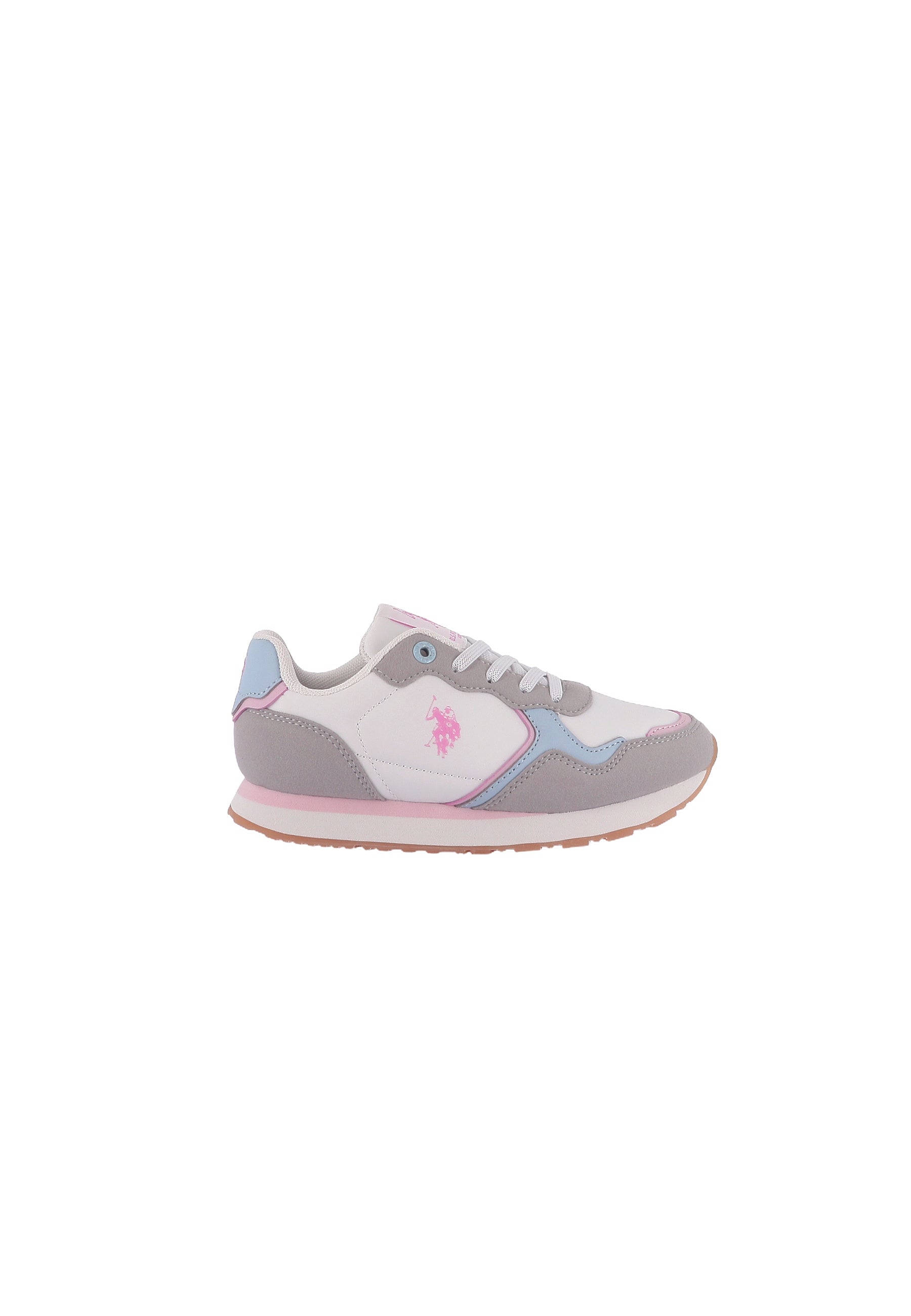 Sneaker Nobik da bambino con pannelli sagomati e dettagli a contrasto