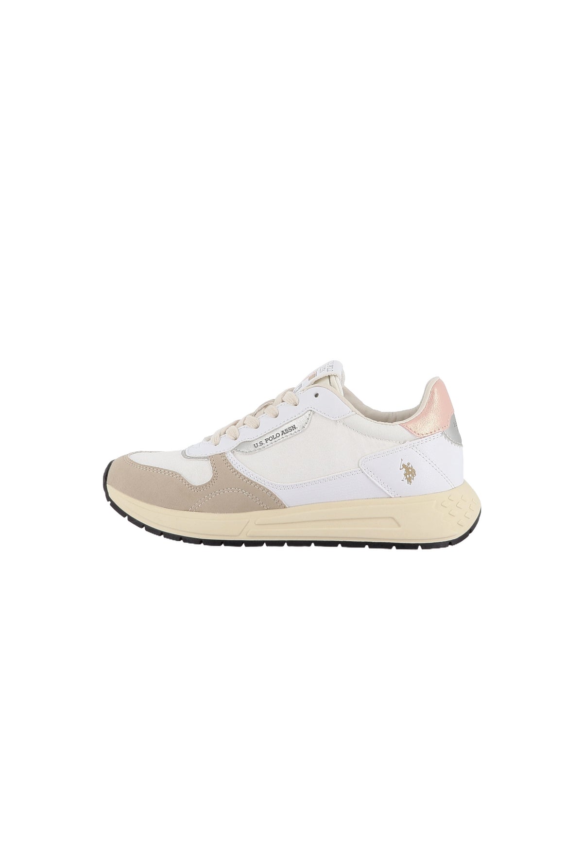 Seneka Matro Sneaker Seneka da donna con inserti e suola sagomata White-Light Pink ...