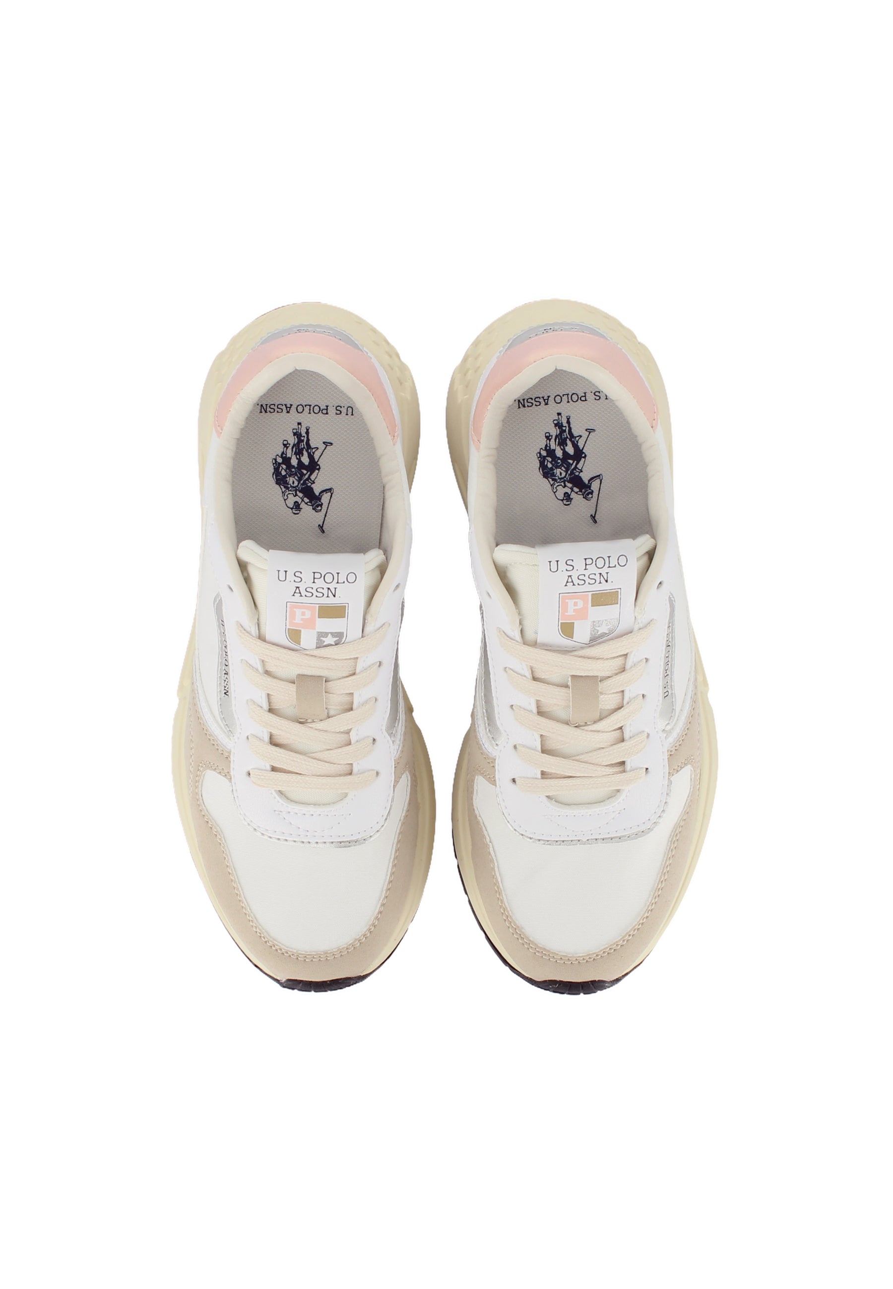 Sneaker Seneka da donna con inserti e suola sagomata