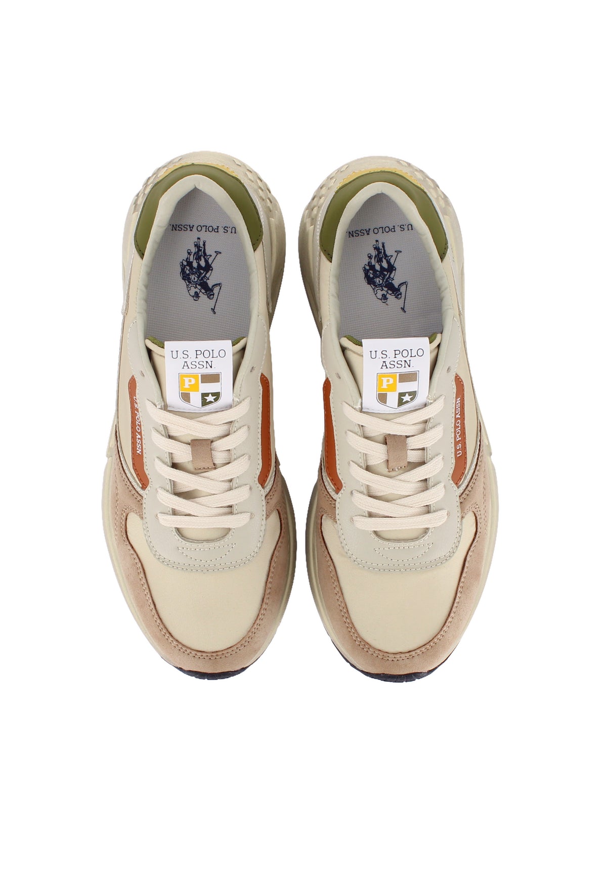 Sneaker Seneka da uomo con pannelli sovrapposti e suola sagomata