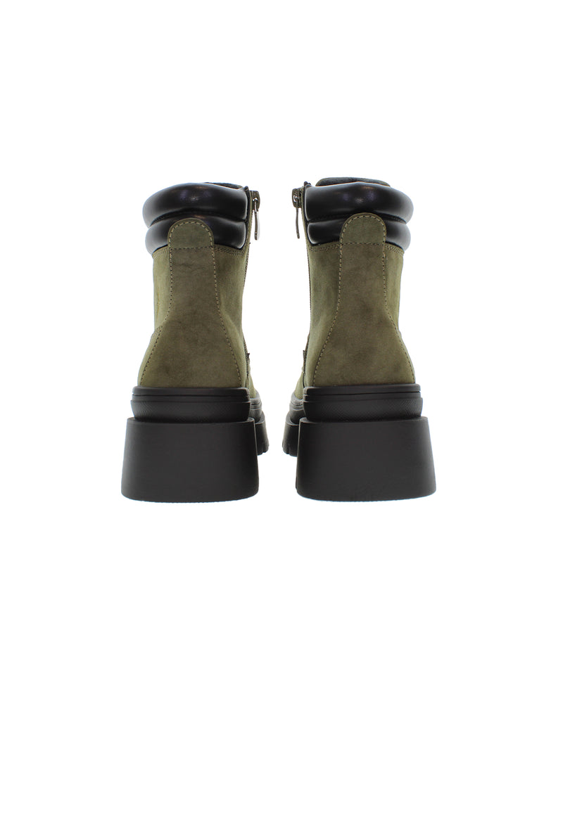 Stivaletto allacciato Shona da donna in suede