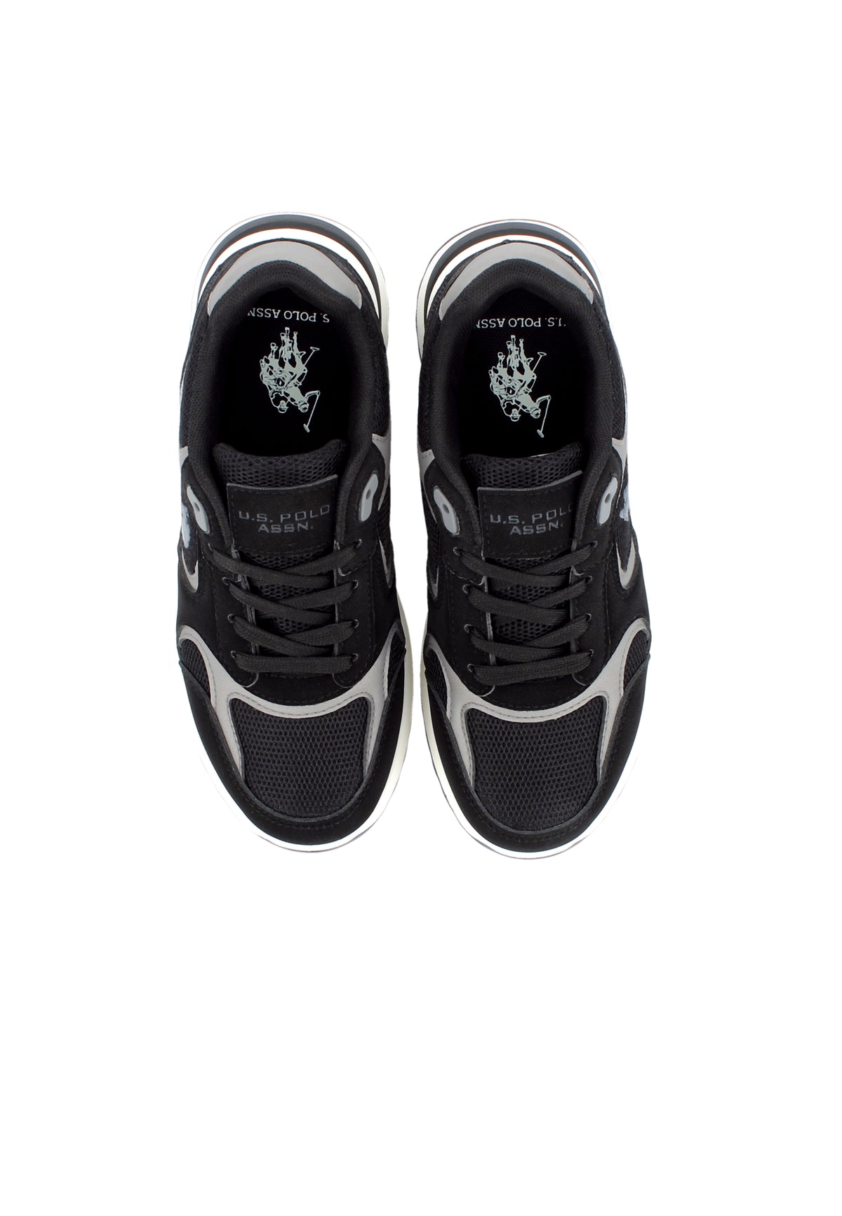 Sneaker Terry con inserti a contrasto