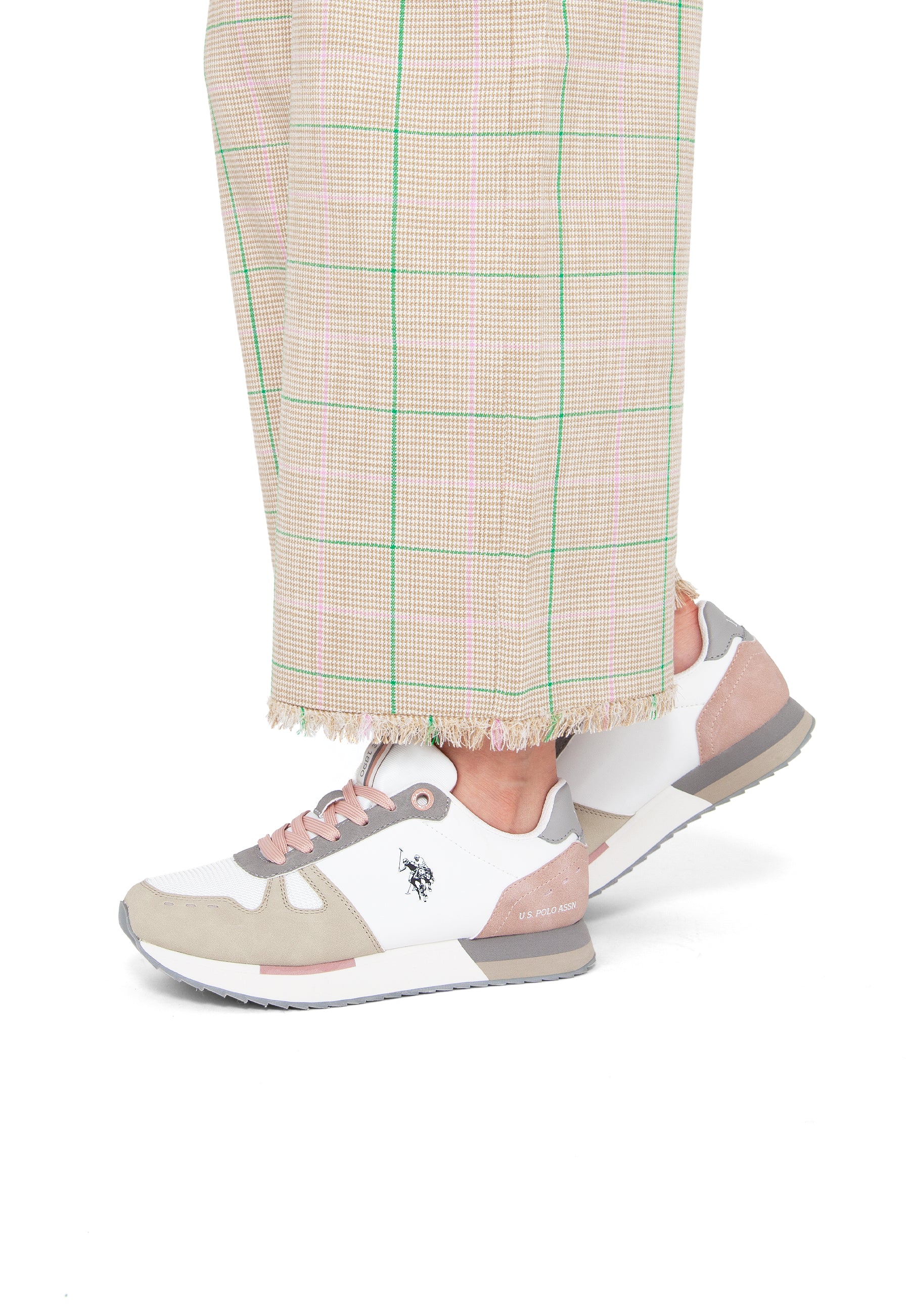 Sneaker Tyler da donna con logo e suola alta