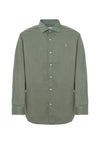 Camicia in cotone overdyed