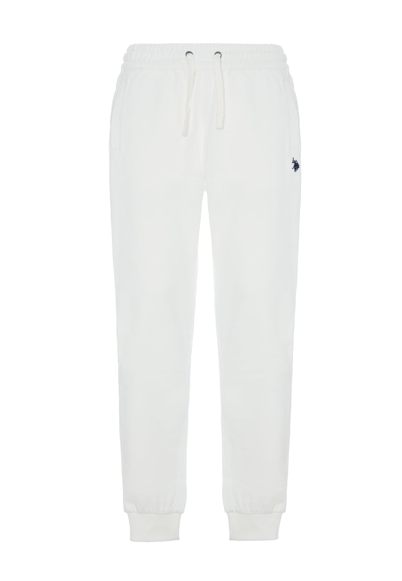 Pantalone sportivo in caldo cotone con logo