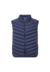 Gilet smanicato con logo