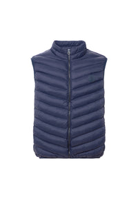 Gilet smanicato con logo