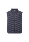 Gilet smanicato con logo