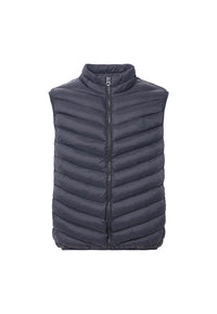 Gilet smanicato con logo