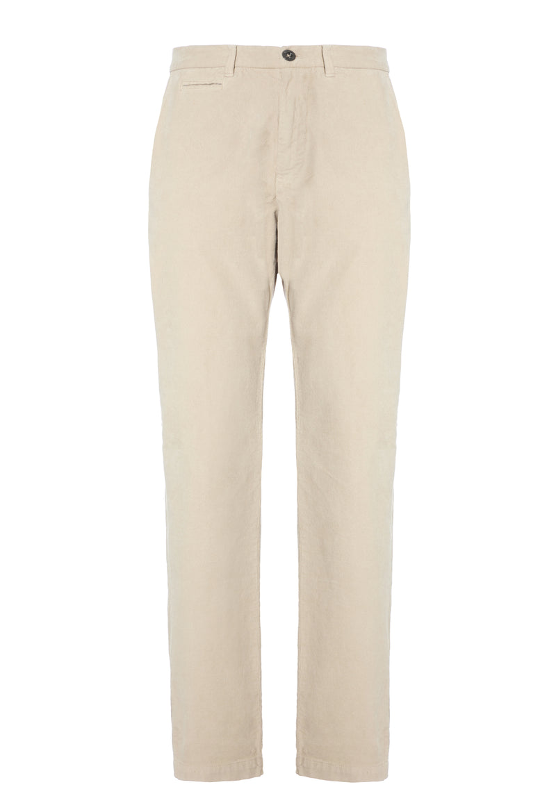 Pantalone chino in velluto