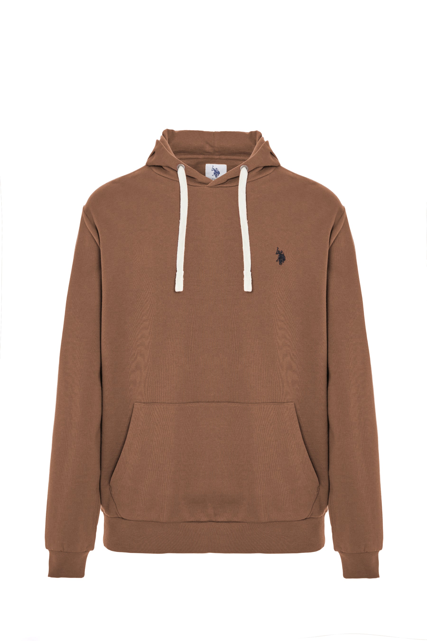 Felpa in cotone con cappuccio