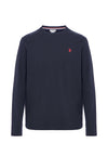T-shirt a maniche lunghe in heavy jersey