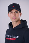 Cappellino in feltro con logo