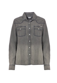 Camicia in light denim