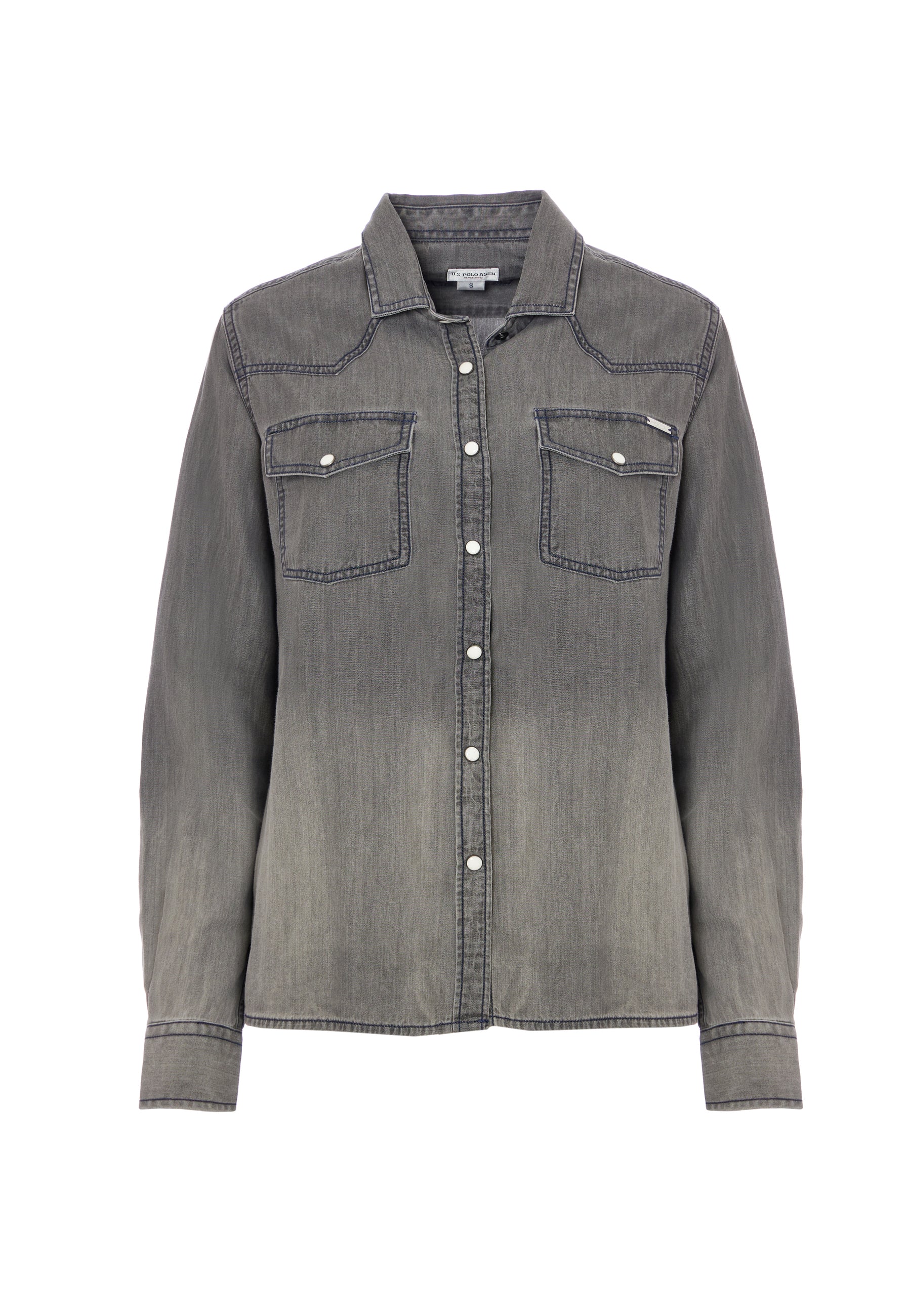 Camicia in light denim