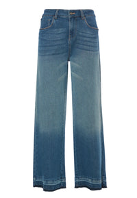 Pantalone denim bull Wide Leg