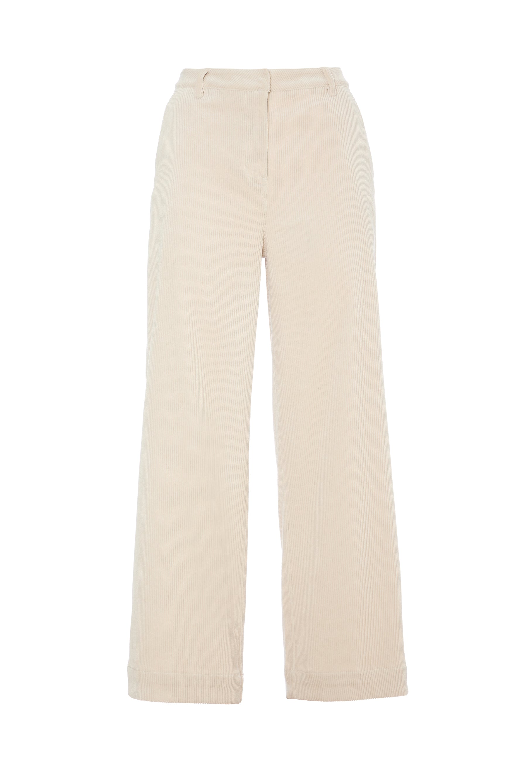 Pantalone dritto in velluto a coste