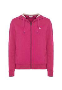 Felpa con cappuccio e chiusura zip