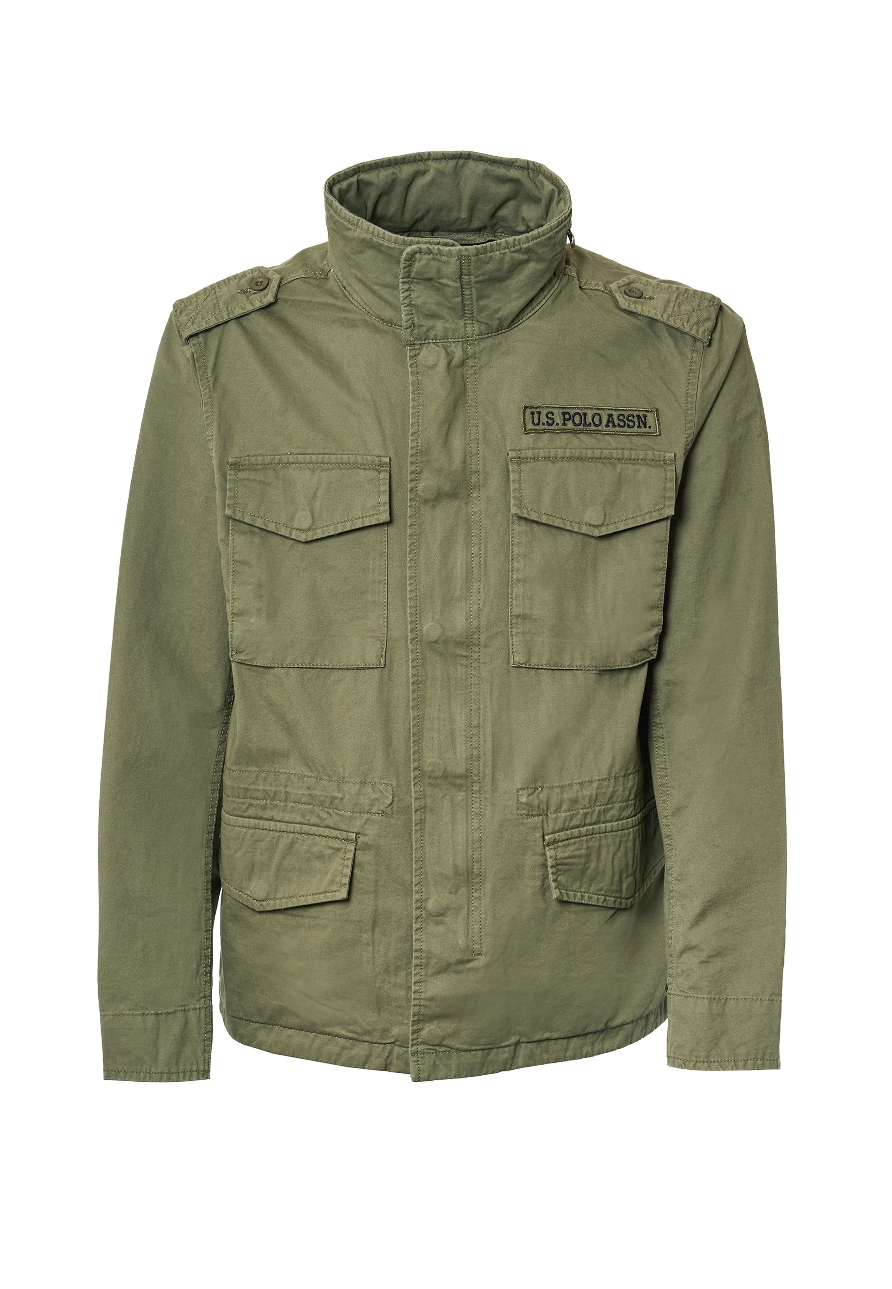 Giacca field da uomo in cotone gabardine