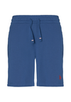 Pantaloni sportivi corti in cotone con logo