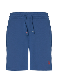 Pantaloni sportivi corti in cotone con logo
