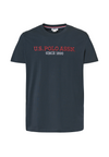 T-shirt a maniche corte in cotone con ricamo U.S. Polo Assn.