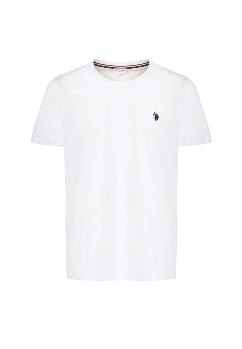 T-shirt a maniche corte in cotone con logo