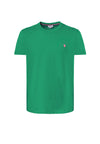 T-shirt a maniche corte in cotone con logo