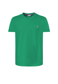 T-shirt a maniche corte in cotone con logo
