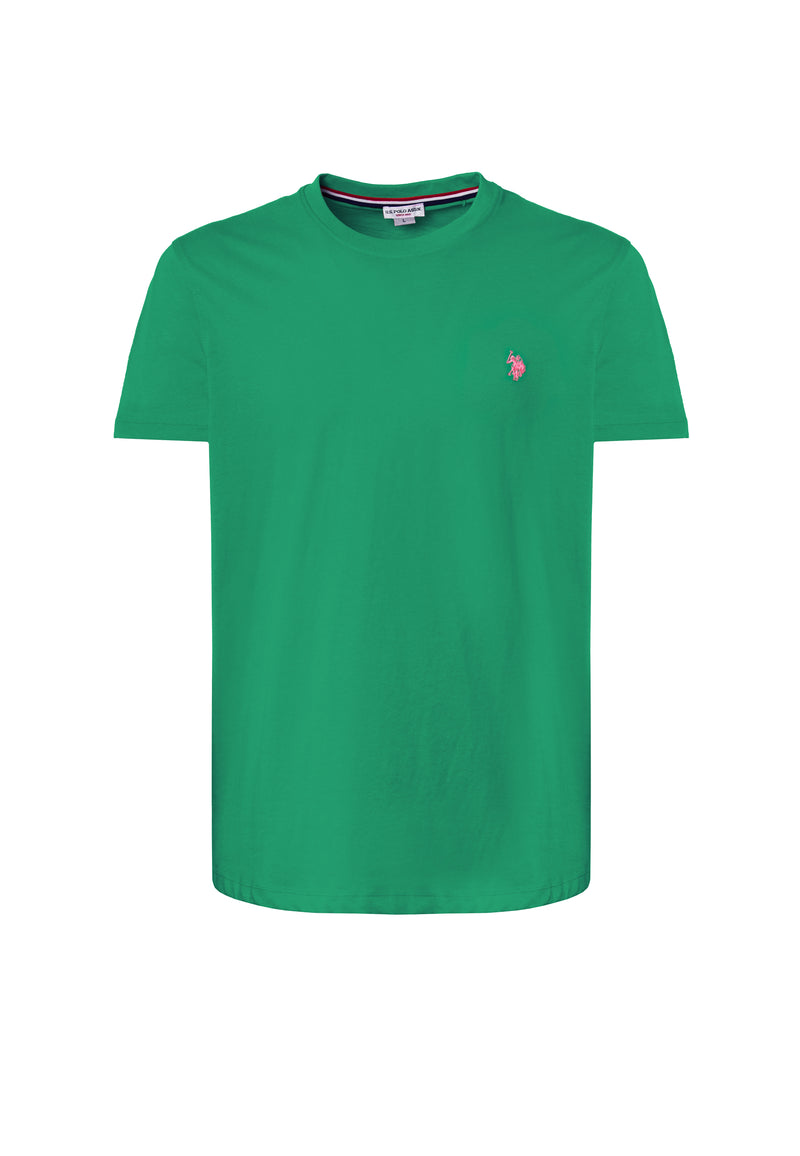 T-shirt a maniche corte in cotone con logo