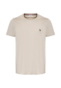 T-shirt a maniche corte in cotone con logo
