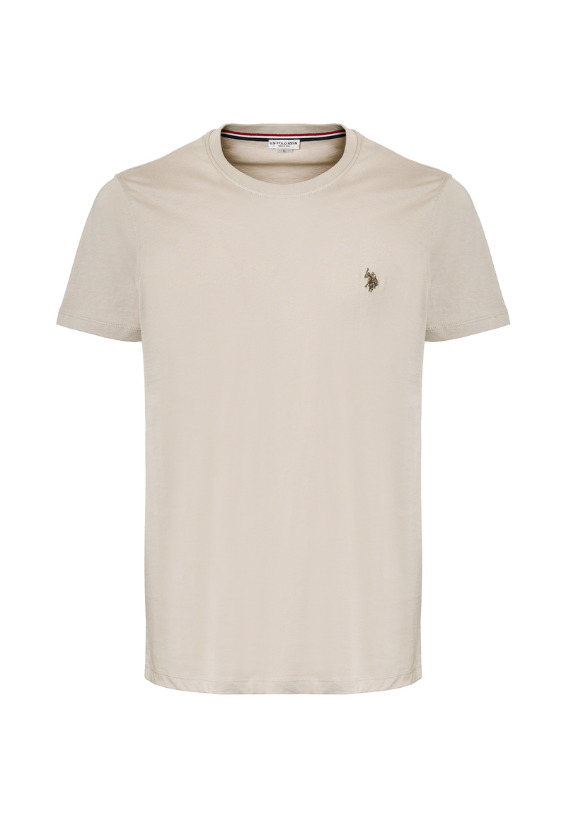 T-shirt a maniche corte in cotone con logo
