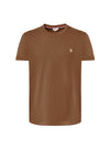 T-shirt a maniche corte in cotone con logo